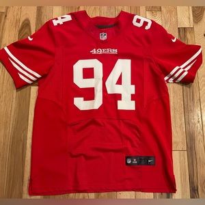 49er, Justin Smith, home jersey
